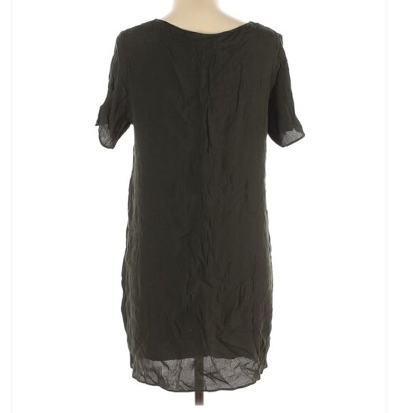 Artizia Wilfred Free Green Teigen Tee Shirt Shift Dress Size Large - Picture 3 of 11